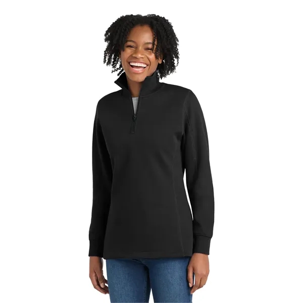 Sport-Tek Ladies 1/4-Zip Sweatshirt.... from ASI 84863 SanMar