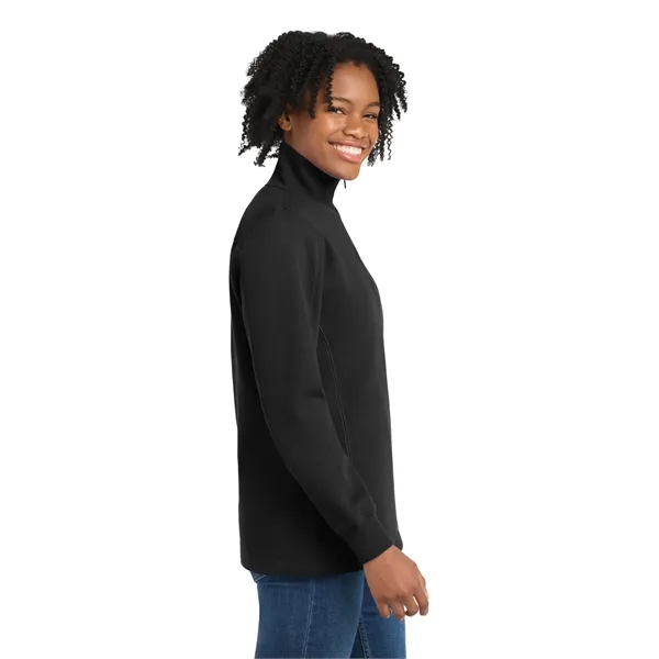 Sport-Tek Ladies 1/4-Zip Sweatshirt.... from ASI 84863 SanMar