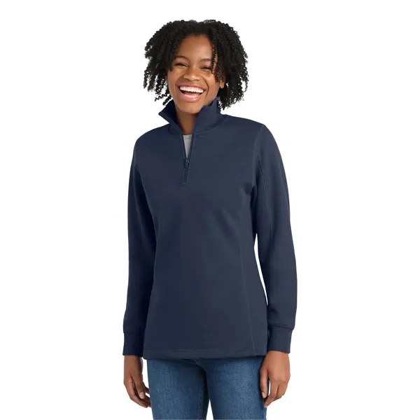 Sport-Tek Ladies 1/4-Zip Sweatshirt.... from ASI 84863 SanMar
