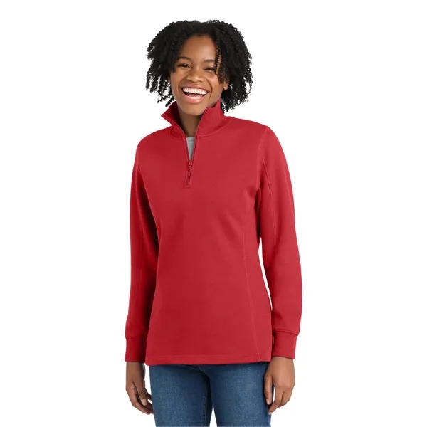 Sport-Tek Ladies 1/4-Zip Sweatshirt.... from ASI 84863 SanMar
