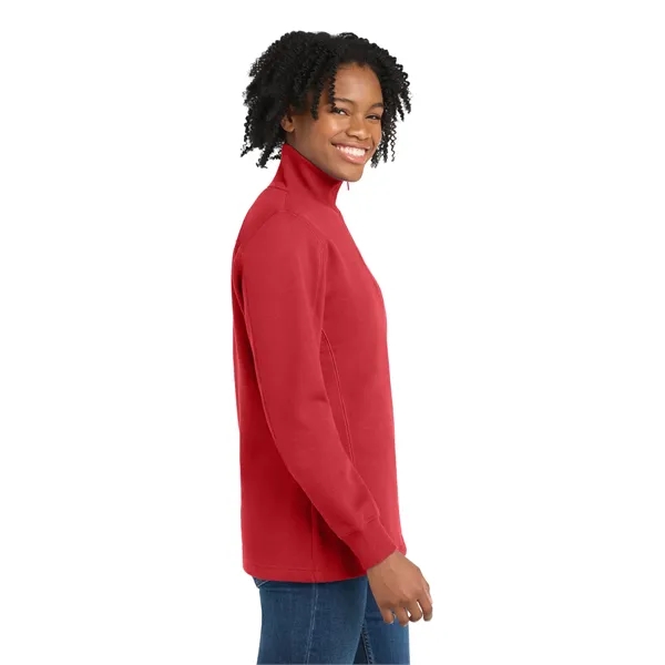 Sport-Tek Ladies 1/4-Zip Sweatshirt.... from ASI 84863 SanMar