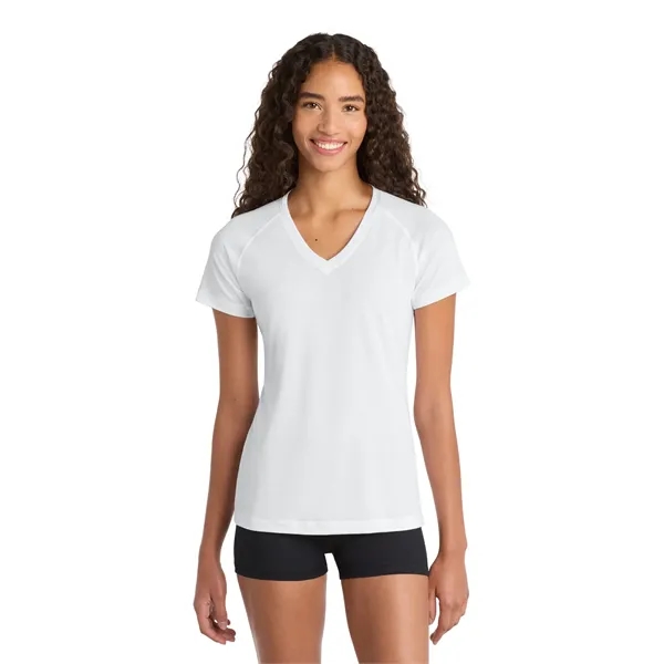 Sport-Tek Ladies Ultimate Performance V-Neck.... from ASI 84863 SanMar