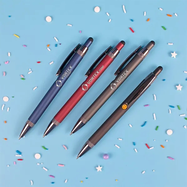 Stylus pen with a smile - click to reveal a grinning... from ASI 61966 HPG / Hub Pen