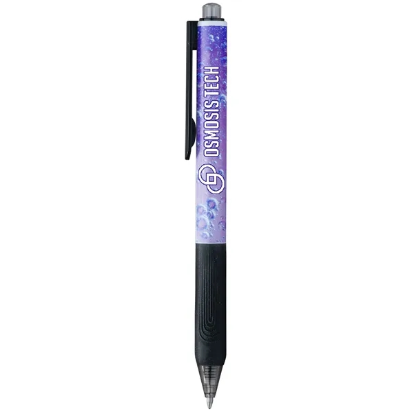 Full-color 360 imprint pen with a textured grip and smooth, quick-dry... from ASI 61966 HPG / Hub Pen