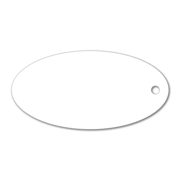 3.5" x 1.75"x .020" Oval Label Tag available in 1 Color... from ASI 53430 Executive Line / Executive Line® Addyline®