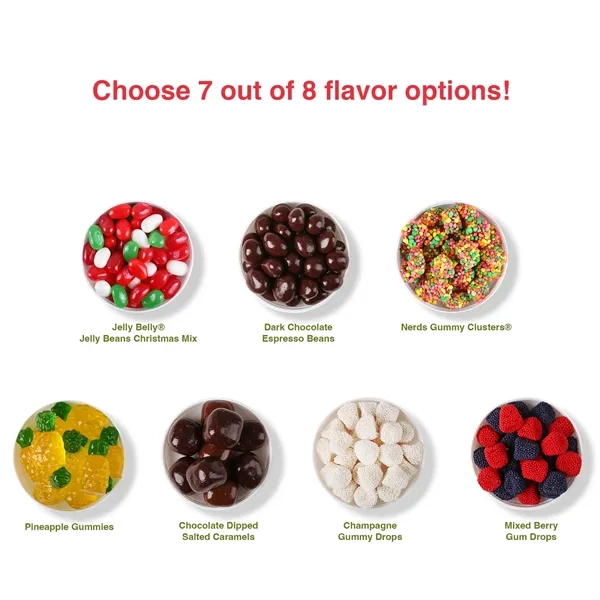 Medium scuba foam stocking kit filled with 7 candy taster packets.... from ASI 61966 HPG / SugarSpot