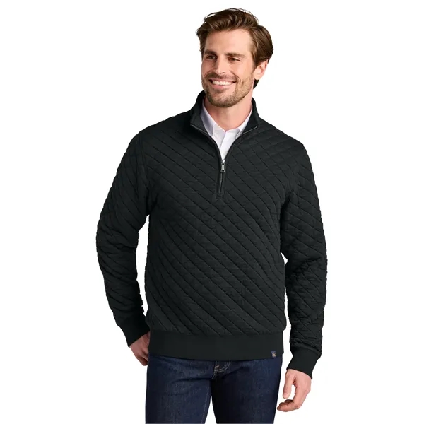 Brooks Brothers Diamond Quilt 1/4-Zip... from ASI 84863 SanMar