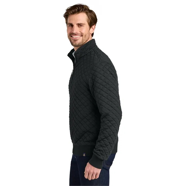 Brooks Brothers Diamond Quilt 1/4-Zip... from ASI 84863 SanMar