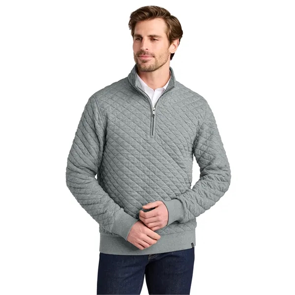 Brooks Brothers Diamond Quilt 1/4-Zip... from ASI 84863 SanMar