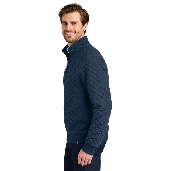 Brooks Brothers Diamond Quilt 1/4-Zip... from ASI 84863 SanMar