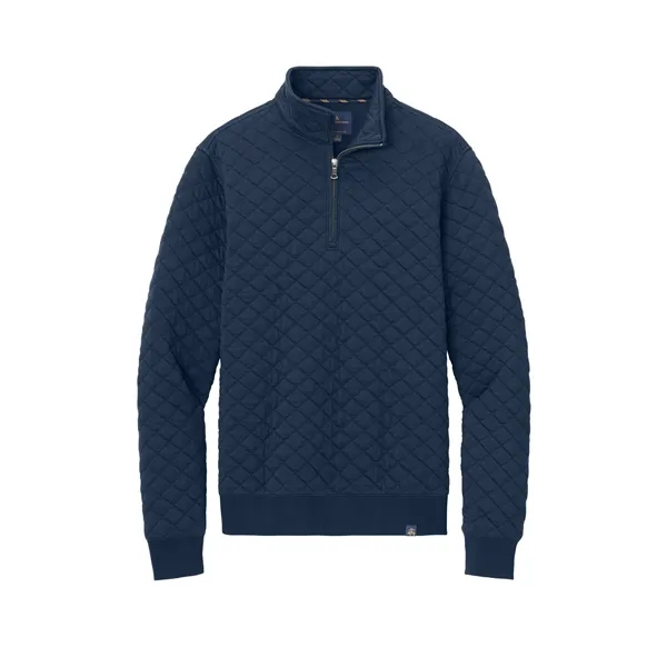 Brooks Brothers Diamond Quilt 1/4-Zip... from ASI 84863 SanMar