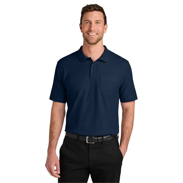 Port Authority Wearever Signature Pique Pocket Polo... from ASI 84863 SanMar