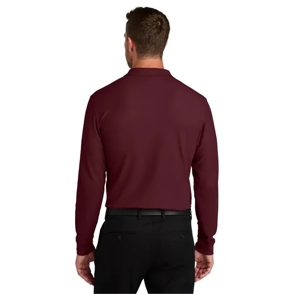 Port Authority Wearever Signature Pique Long Sleeve Polo... from ASI 84863 SanMar