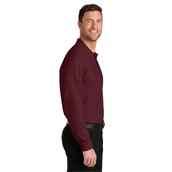 Port Authority Wearever Signature Pique Long Sleeve Polo... from ASI 84863 SanMar