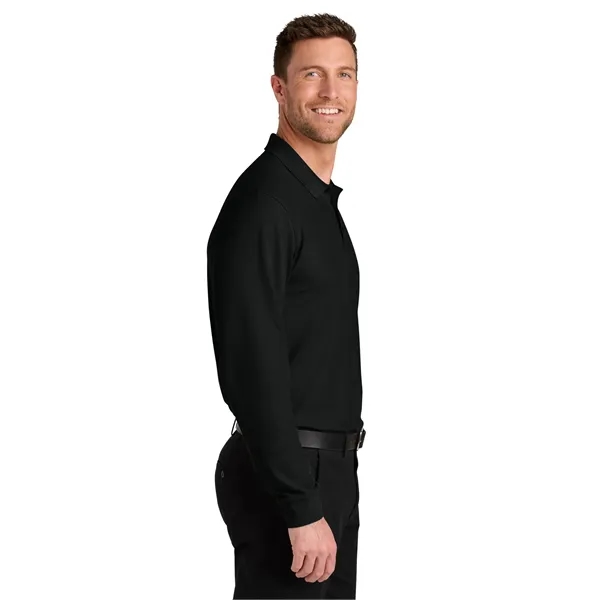Port Authority Wearever Signature Pique Long Sleeve Polo... from ASI 84863 SanMar