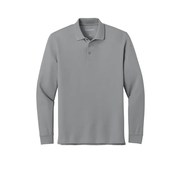 Port Authority Wearever Signature Pique Long Sleeve Polo... from ASI 84863 SanMar