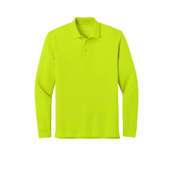 Port Authority Wearever Signature Pique Long Sleeve Polo... from ASI 84863 SanMar