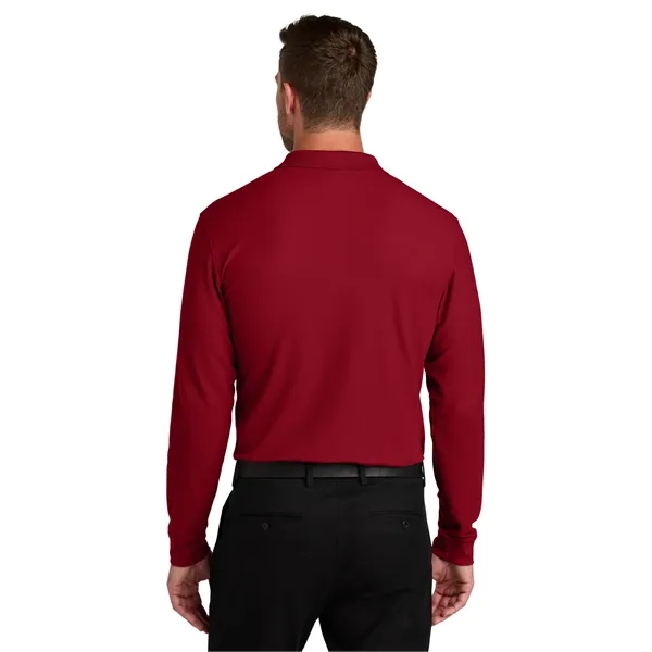 Port Authority Wearever Signature Pique Long Sleeve Polo... from ASI 84863 SanMar