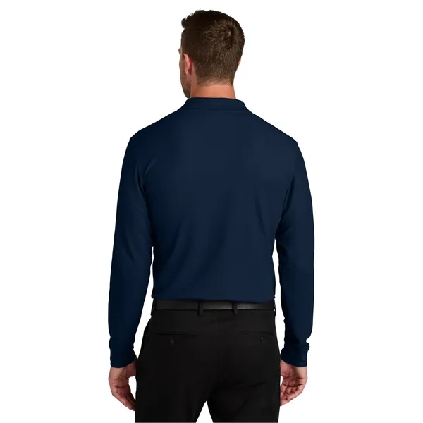 Port Authority Wearever Signature Pique Long Sleeve Polo... from ASI 84863 SanMar