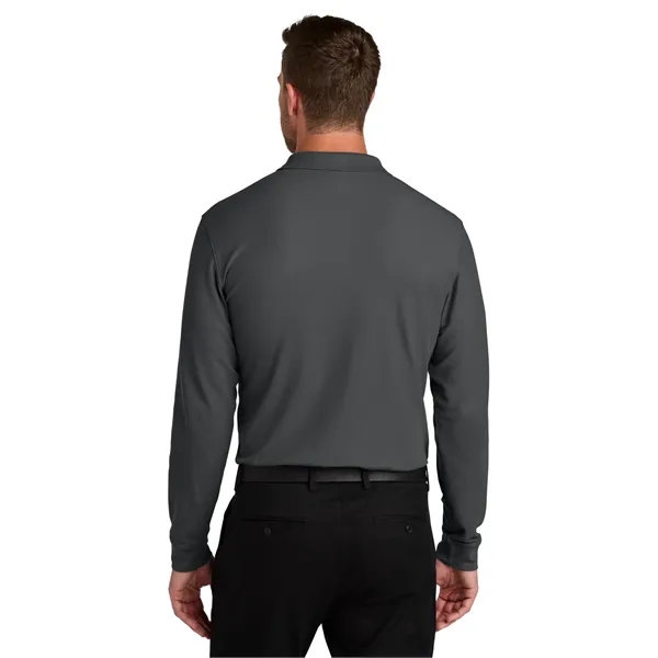 Port Authority Wearever Signature Pique Long Sleeve Polo... from ASI 84863 SanMar