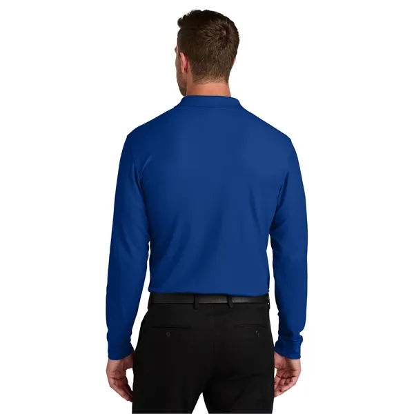 Port Authority Wearever Signature Pique Long Sleeve Polo... from ASI 84863 SanMar