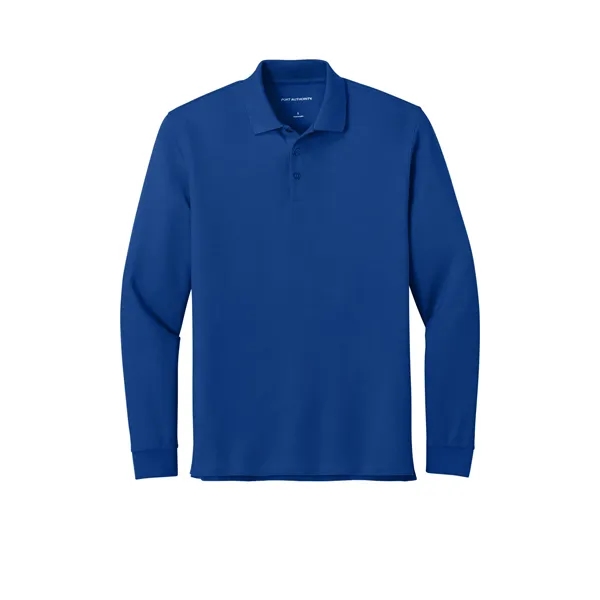 Port Authority Wearever Signature Pique Long Sleeve Polo... from ASI 84863 SanMar