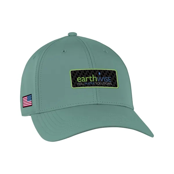 Performance cap made from recycled materials with pre-curved visor and hook... from ASI 56070 Gemline / Gemline®