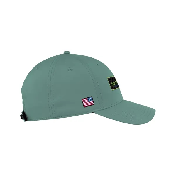 Performance cap made from recycled materials with pre-curved visor and hook... from ASI 56070 Gemline / Gemline®