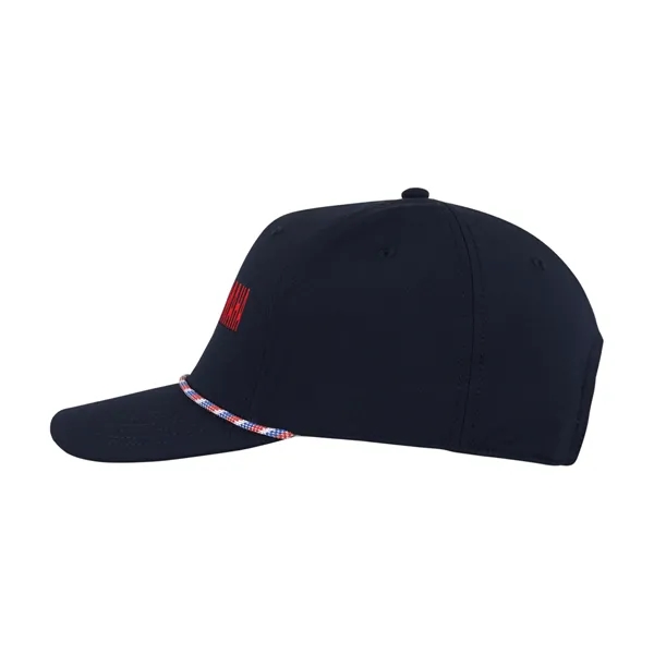 Performance cap with rope design and two-tone snap closure.... from ASI 56070 Gemline / Gemline®