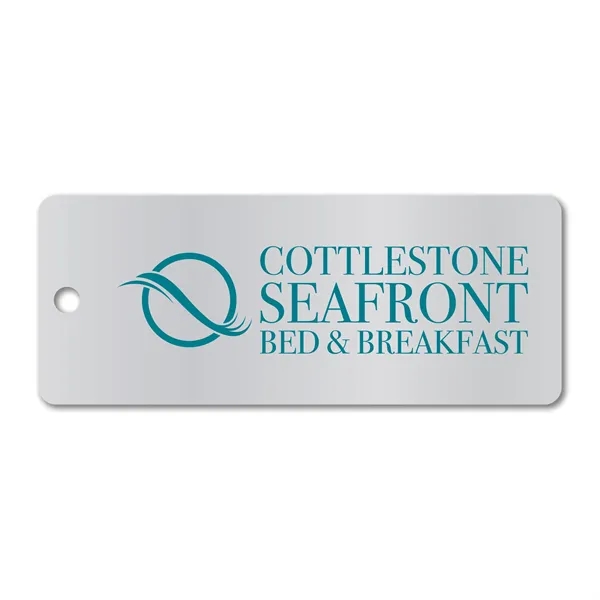 3.75" x 1.5" x .020" Small Rectangle Label Tag available in... from ASI 53430 Executive Line / Executive Line® Addyline®