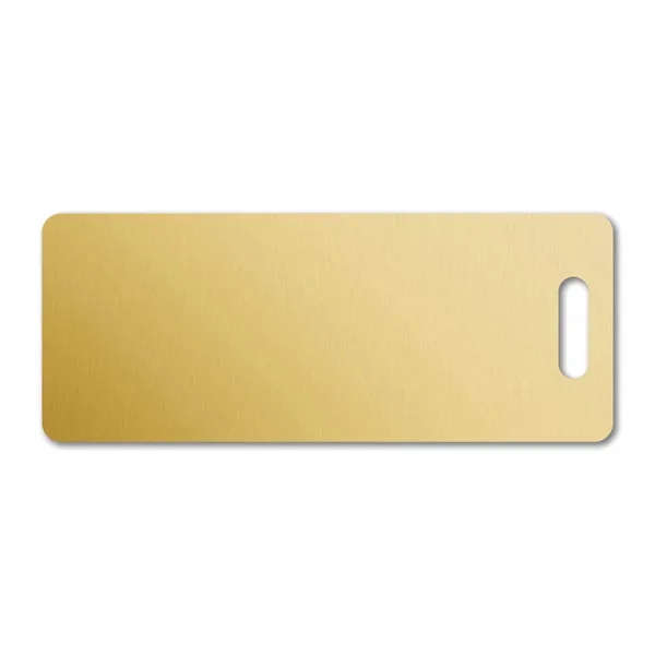 3.75" x 1.5" x .020" Small Rectangle Label Tag available in... from ASI 53430 Executive Line / Executive Line® Addyline®