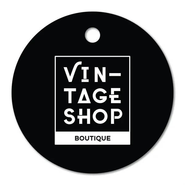 2" Diameter x .020" Circle Label Tag available in 1 Color... from ASI 53430 Executive Line / Executive Line® Addyline®