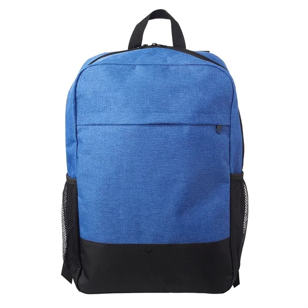 17" laptop backpack with zipper closure main compartment and mesh pockets... from ASI 39552 BEL Promo