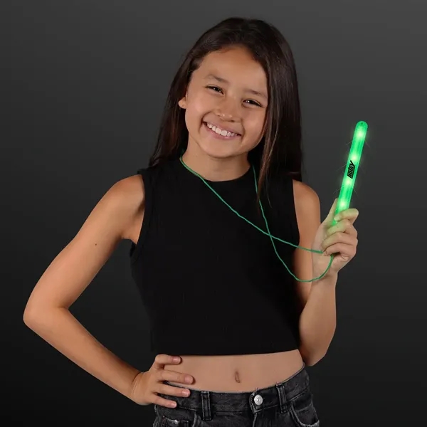 Flashing LED Patrol Wand with 27" lanyard. Blank or Imprinted.... from ASI 34194 ALightPromos / Alight Promotional Products