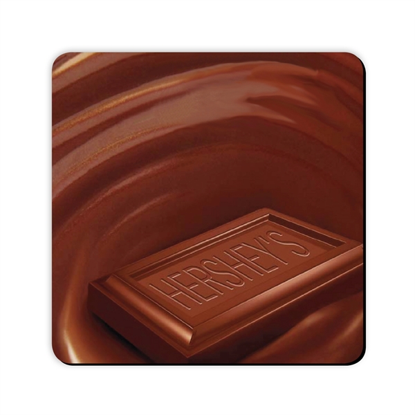 Coaster with a 1/8" thick rubber backing.... from ASI 59080 Halls & Company