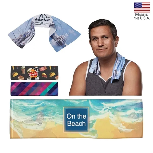 Ice Small RPET Cooling Wrap... from ASI 67866 Logomark/Valumark / Valumark™