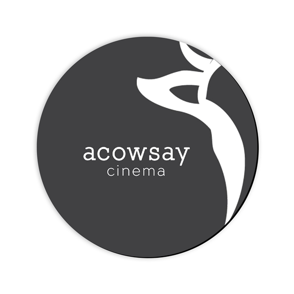 Coaster with a 1/8" rubber backing.... from ASI 59080 Halls & Company