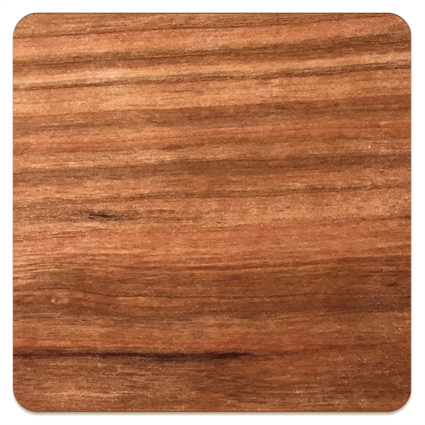 Wooden drink coasters with a natural cork backing.... from ASI 59080 Halls & Company