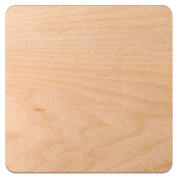Wooden drink coasters with a natural cork backing.... from ASI 59080 Halls & Company
