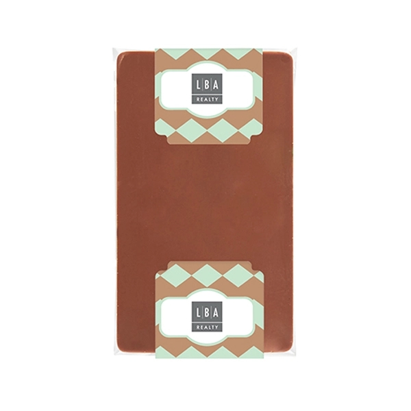 Elegant Belgian Milk Chocolate Bar - 1 oz.  Item Size:... from ASI 71685 Midnite Snax®