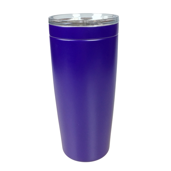 7.5" x 3.5" 20-ounce stainless steel double-wall vacuum hot and cold... from ASI 93990 IMAGEN Brands