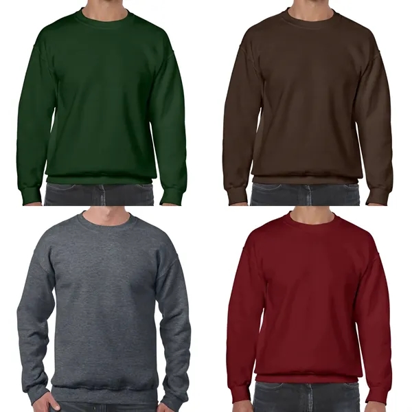 Adult 7.75 oz. cotton blend crewneck sweatshirt plus 1 color silkscreen... from ASI 37218 Athena Promo (tm)
