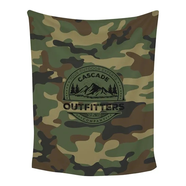 30" x 40" velvet blanket with hemmed edge and dye sublimated... from ASI 87188 Showdown Displays