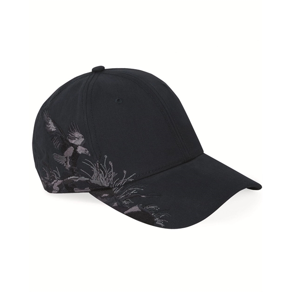 Structured, six-panel cap with eagle design. Blank.... from ASI 84358 S&S Activewear