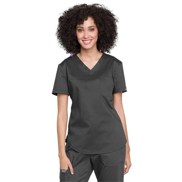 Cherokee Workwear Revolution Women's V-Neck O.R. Top... from ASI 86018 Scrub Authority / Uniform Stores