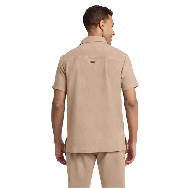 Healing Hands - HH Quest - Men's 3-Pocket Polo Collar Top... from ASI 86018 Scrub Authority