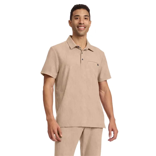Healing Hands - HH Quest - Men's 3-Pocket Polo Collar Top... from ASI 86018 Scrub Authority