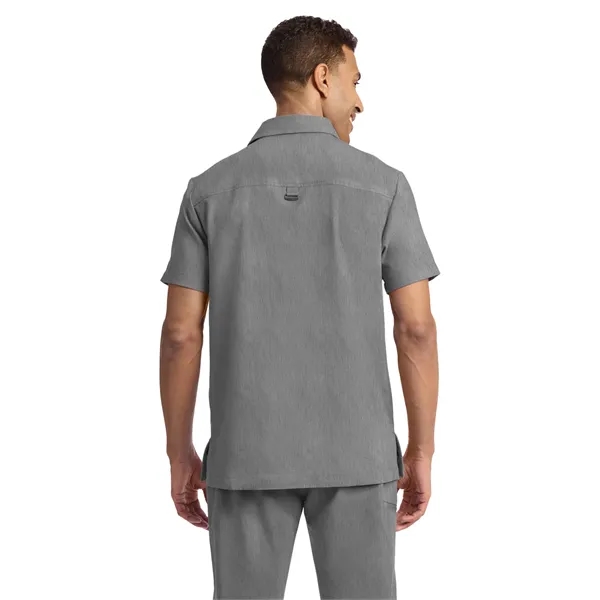 Healing Hands - HH Quest - Men's 3-Pocket Polo Collar Top... from ASI 86018 Scrub Authority