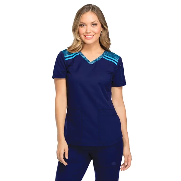 Dickies Medical - Dynamix - Women's V-Neck Top... from ASI 86018 Scrub Authority