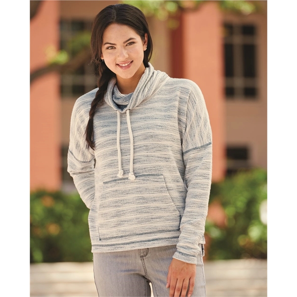 Baja Women's French Terry Cowlneck Pullover... from ASI 84358 S&S Activewear